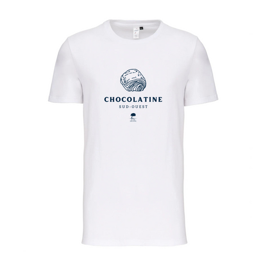 t shirt chocolatine-made in france-Au Fil des Pins