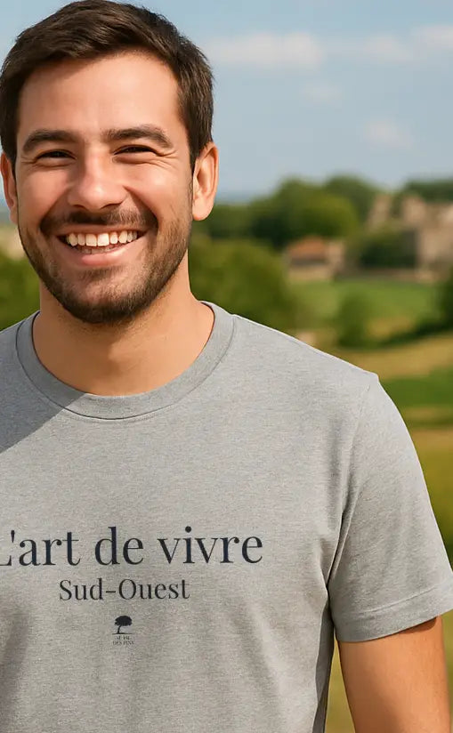 Tee-shirt éco-responsable homme Art de Vivre