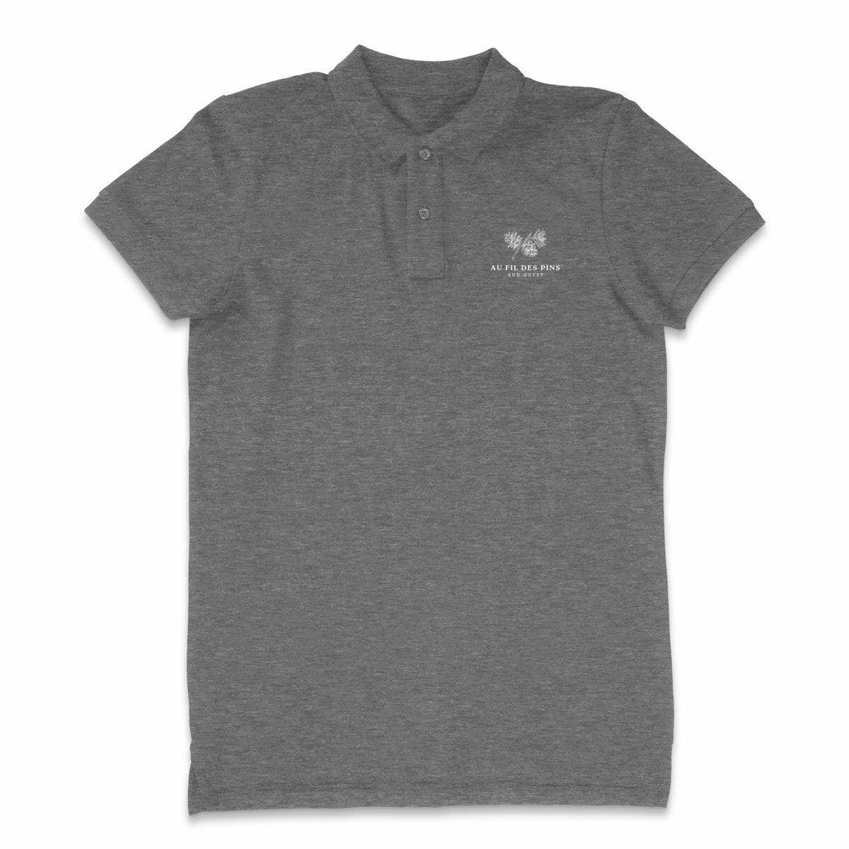 Polo homme Branche de pin - Au Fil des Pins