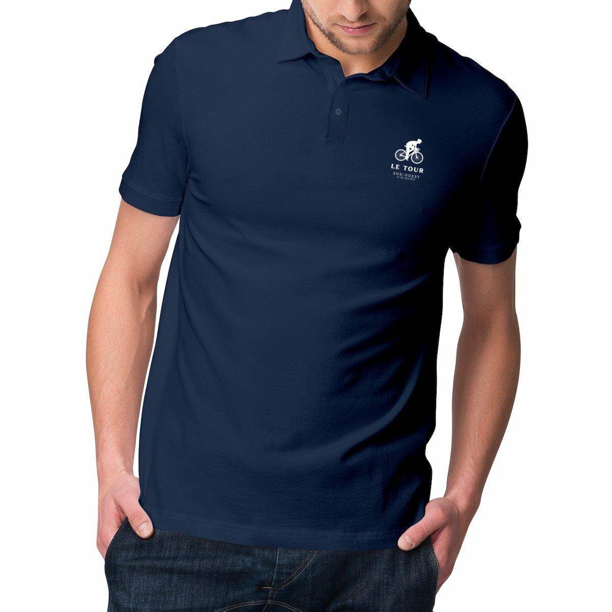 Polo homme Le tour - Au Fil des Pins