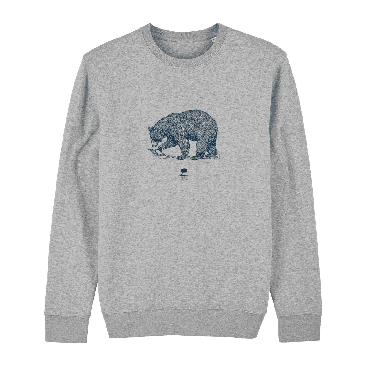Sweat Ours éco-responsable - Au Fil des Pins