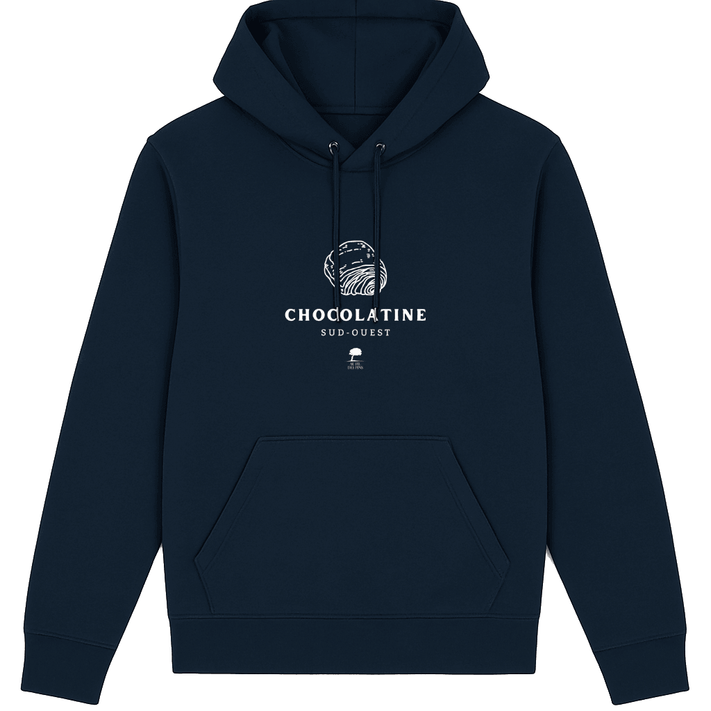 Sweat à capuche Chocolatine - Au Fil des Pins