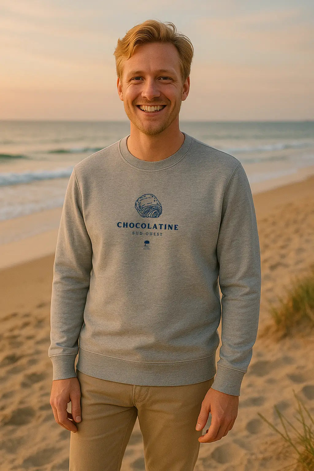 Sweat éco-responsable Chocolatine