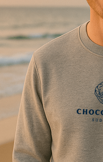 Sweat éco-responsable Chocolatine - Au Fil des Pins