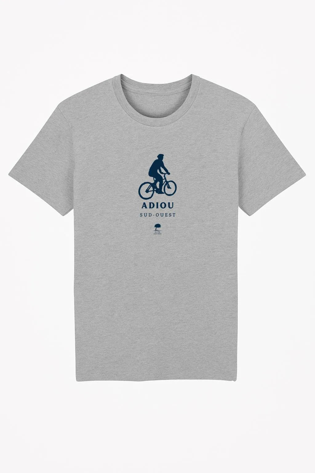 Tee-shirt éco-responsable homme Cycliste landais - Au Fil des Pins