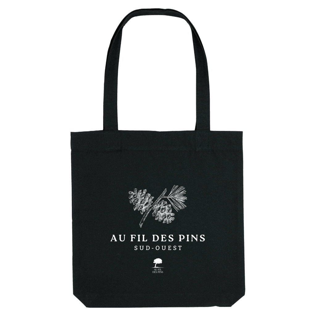 Tote Bag Branche de Pin – L'Esprit du Sud-Ouest - Au Fil des Pins