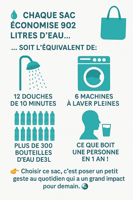 Tote Bag noir Mes Escapades – Sac Éco-Responsable - Au Fil des Pins