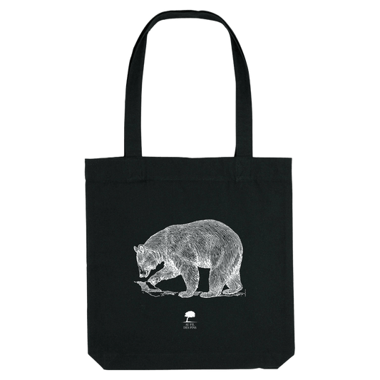 Tote Bag Ours – Sac Éco-Responsable - Au Fil des Pins