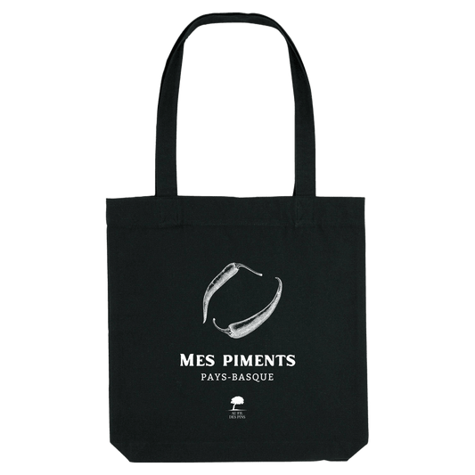 Tote Bag Piments🌶 L'Esprit du Pays Basque - Au Fil des Pins