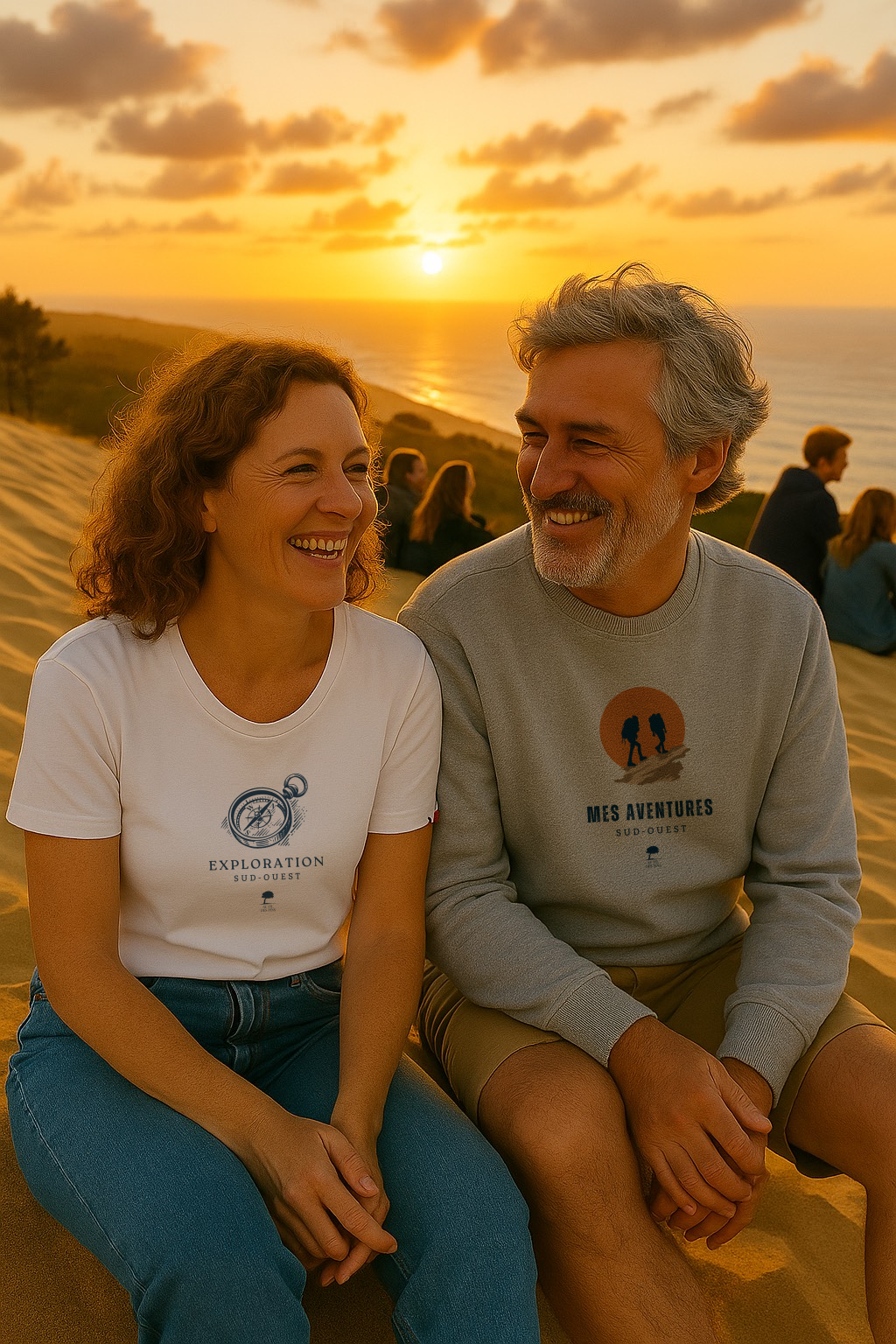 🇫🇷 Tee-shirt français femme Boussole