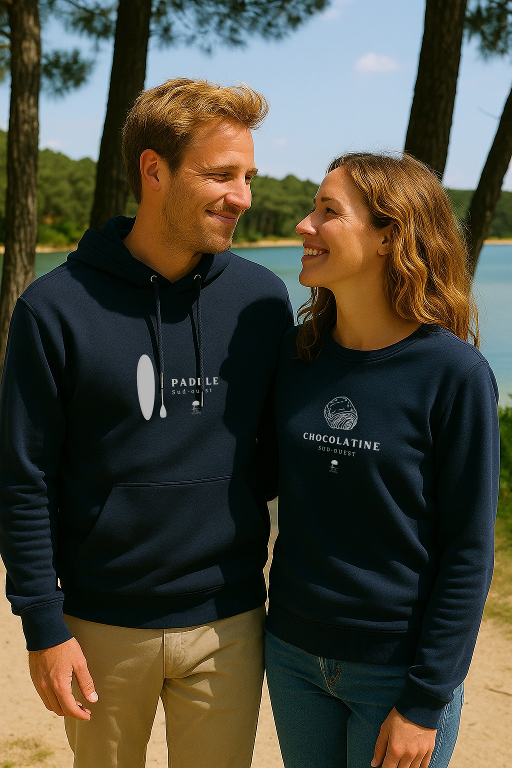 Sweat éco-responsable Chocolatine