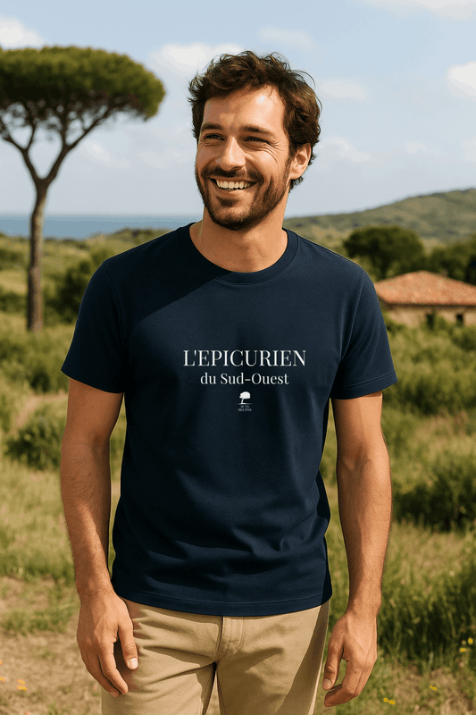 Tee-shirt éco-responsable homme L'Epicurien