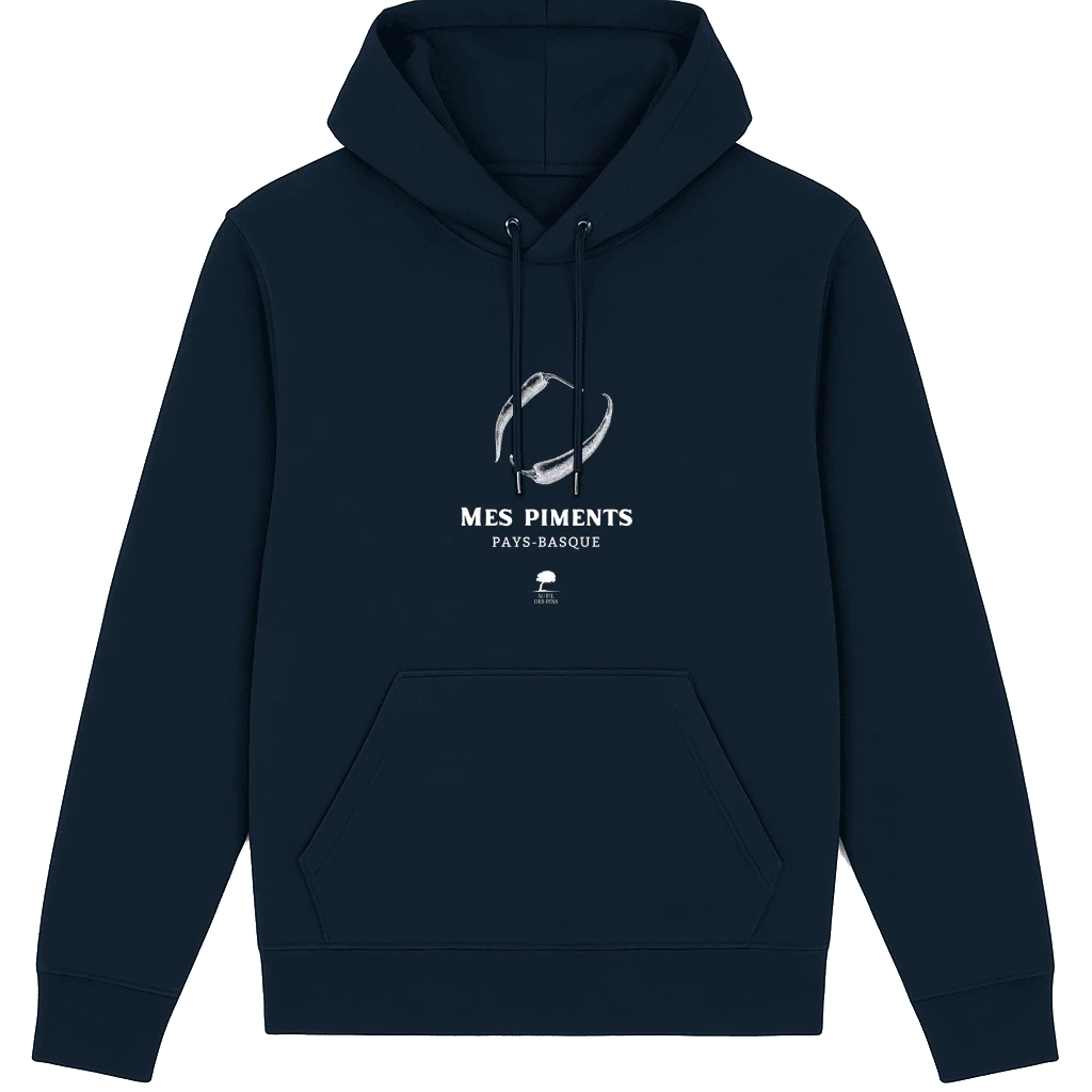 Sweat à capuche Piments - Au Fil des Pins