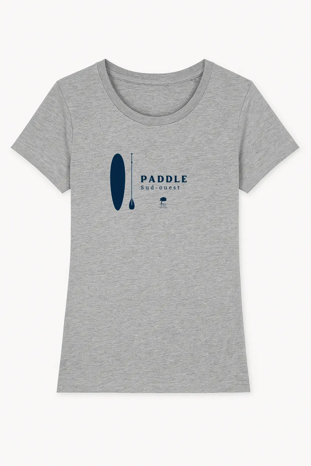 Tee-shirt Femme Éco-Responsable "Paddle" – 100 % Coton Bio