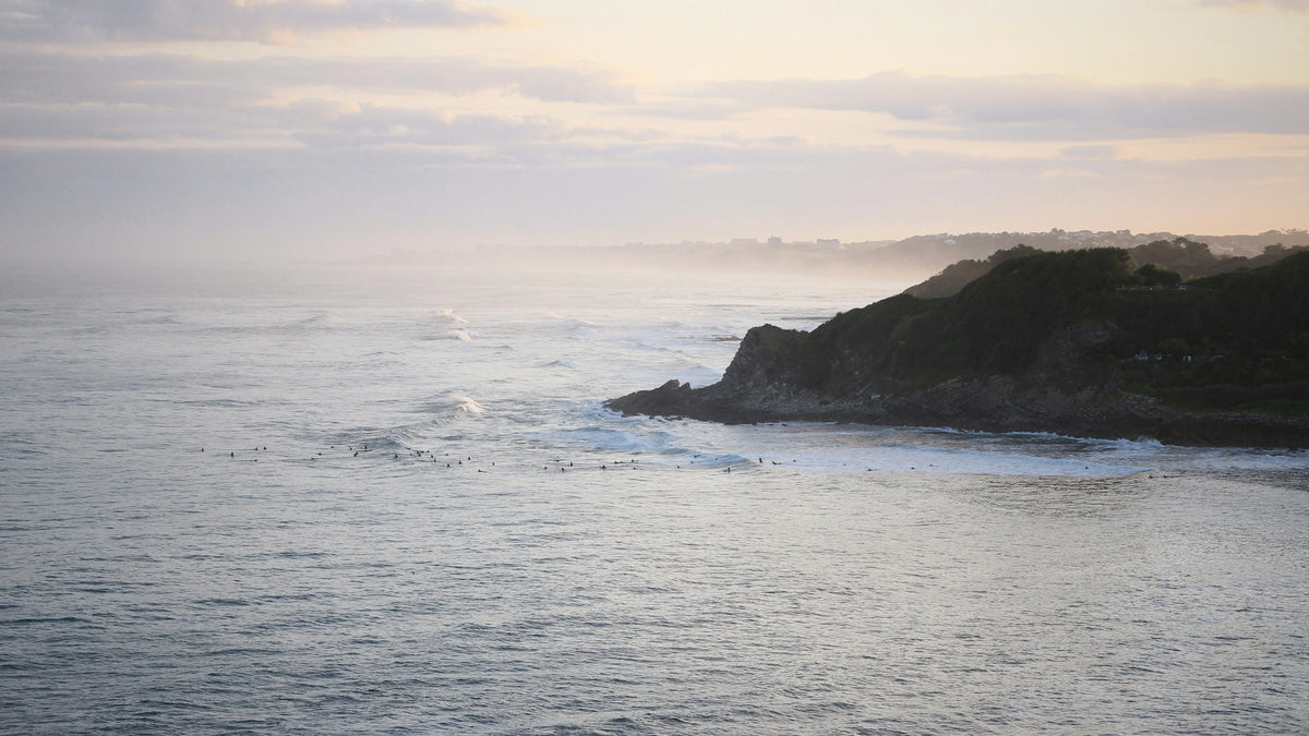Pays Basque français : paysage entre océan Atlantique et Pyrénées