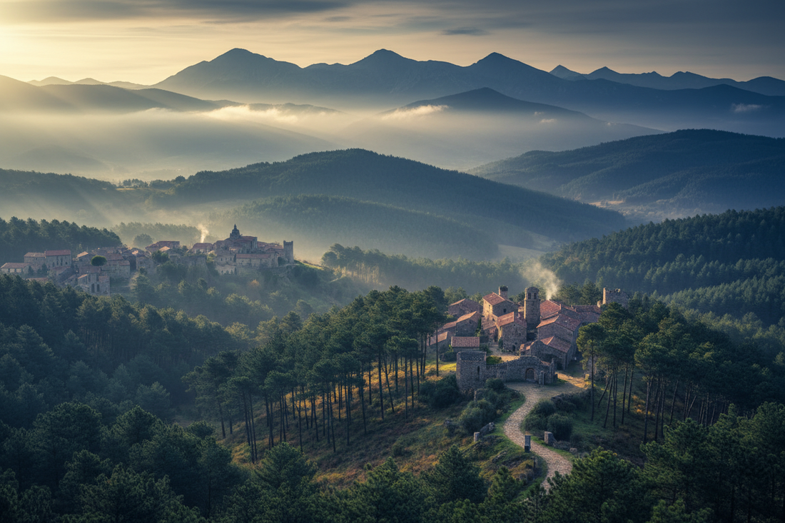 France Sud-Ouest : paysage mystique entre forêt de pins landaise, océan et patrimoine médiéval