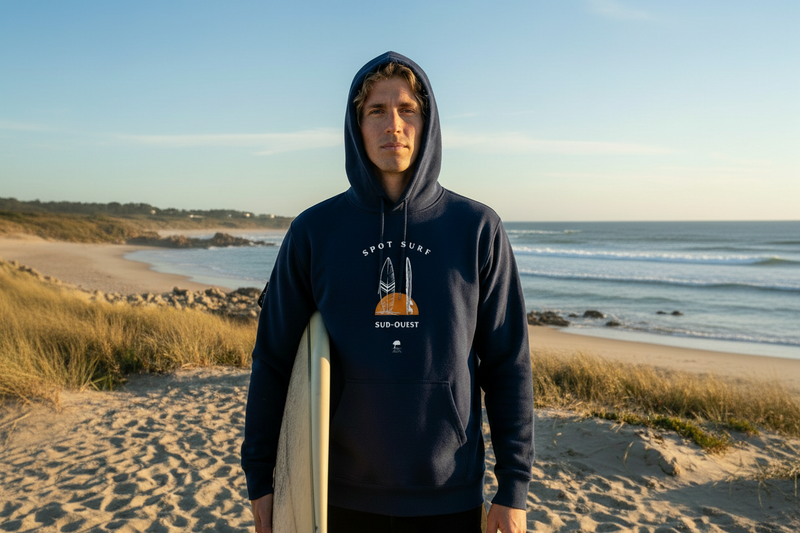 NOS SWEATS À CAPUCHE ECO-RESPONSABLES - Au Fil des Pins