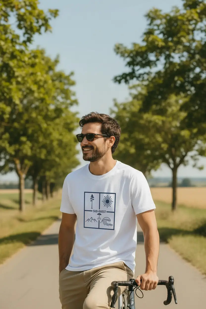 T-shirt éco-responsable Sud-Ouest