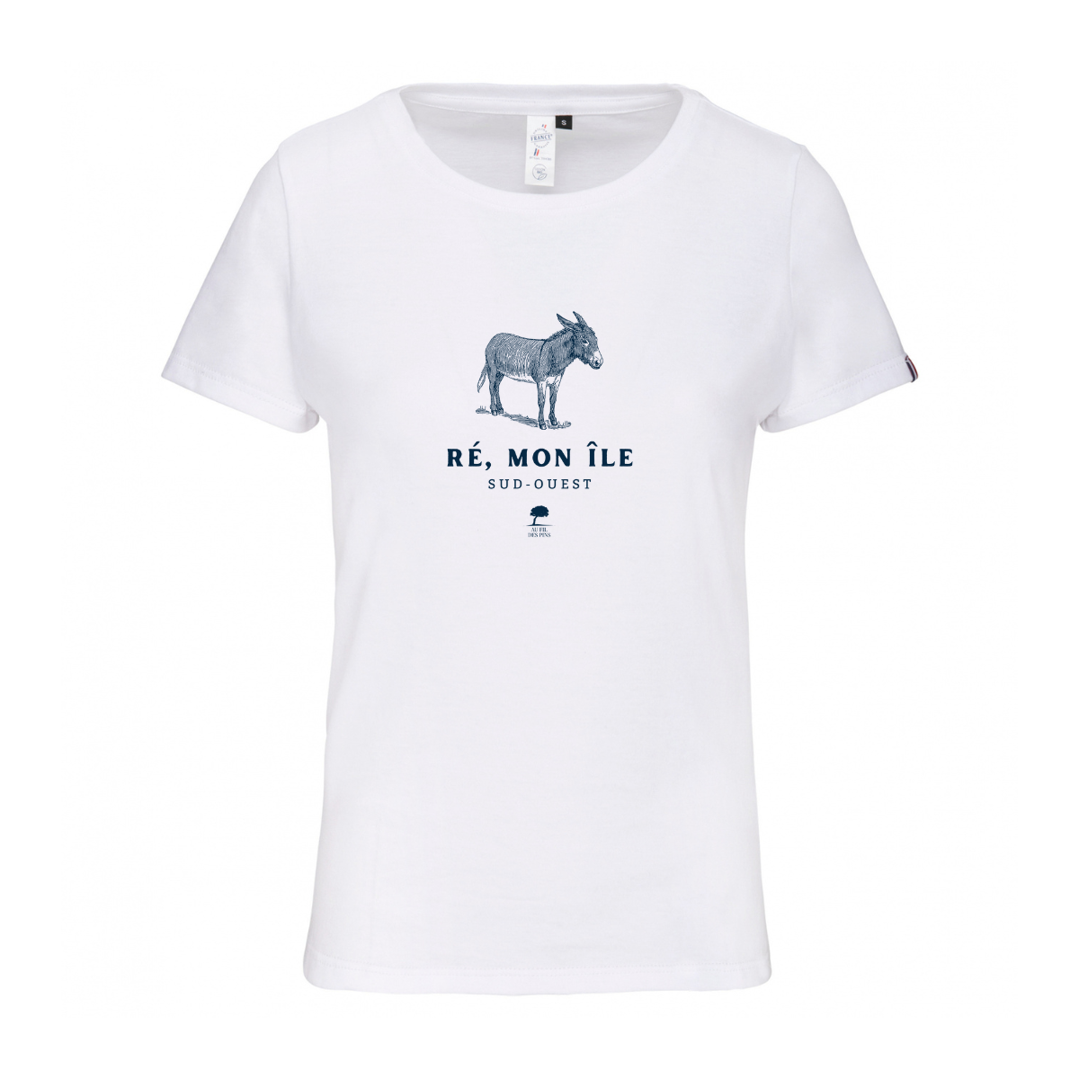 🇫🇷 Tee-shirt français femme Ré