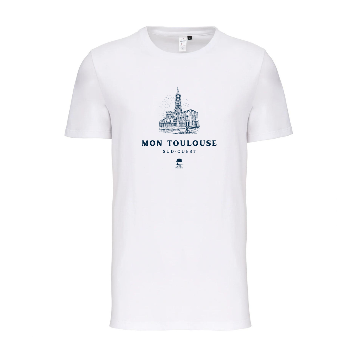 🇫🇷  Tee-shirt français homme Toulouse