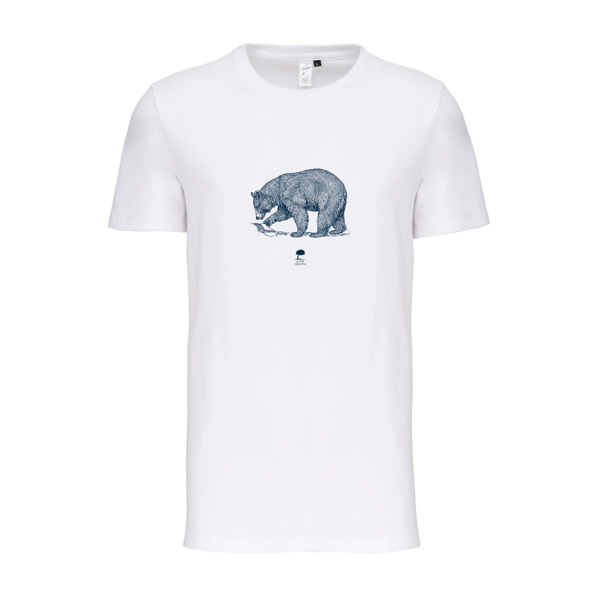t-shirt ours homme-Au Fil des Pins