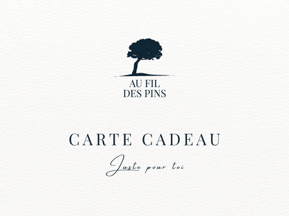 Carte-cadeau - Au Fil des Pins