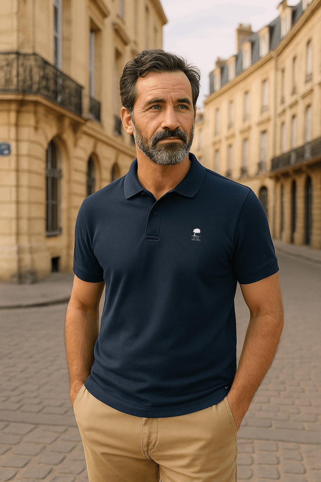 Polo homme Au Fil des Pins - Au Fil des Pins