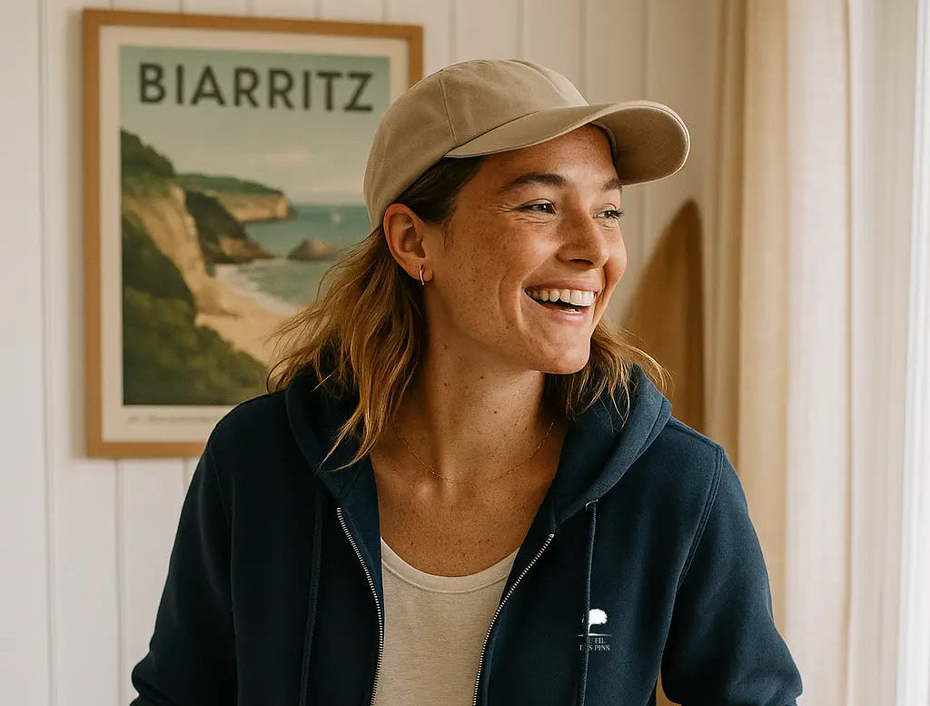 Sweat à capuche zippé Au Fil des Pins-basic-Au Fil des Pins-AU FIL DES PINS