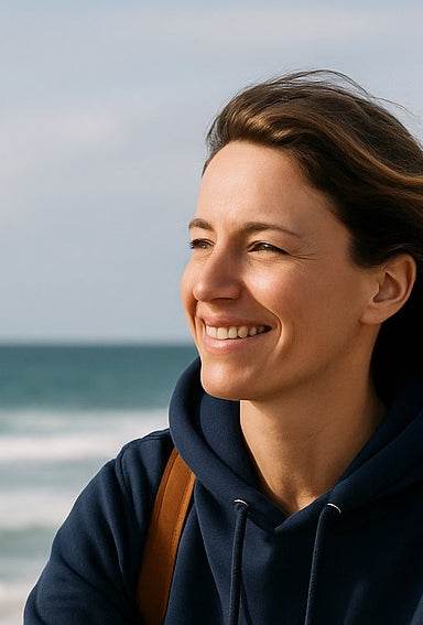 Sweat à capuche Ile-de-ré - Au Fil des Pins