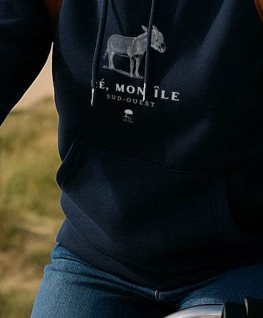Sweat à capuche Ile-de-ré - Au Fil des Pins