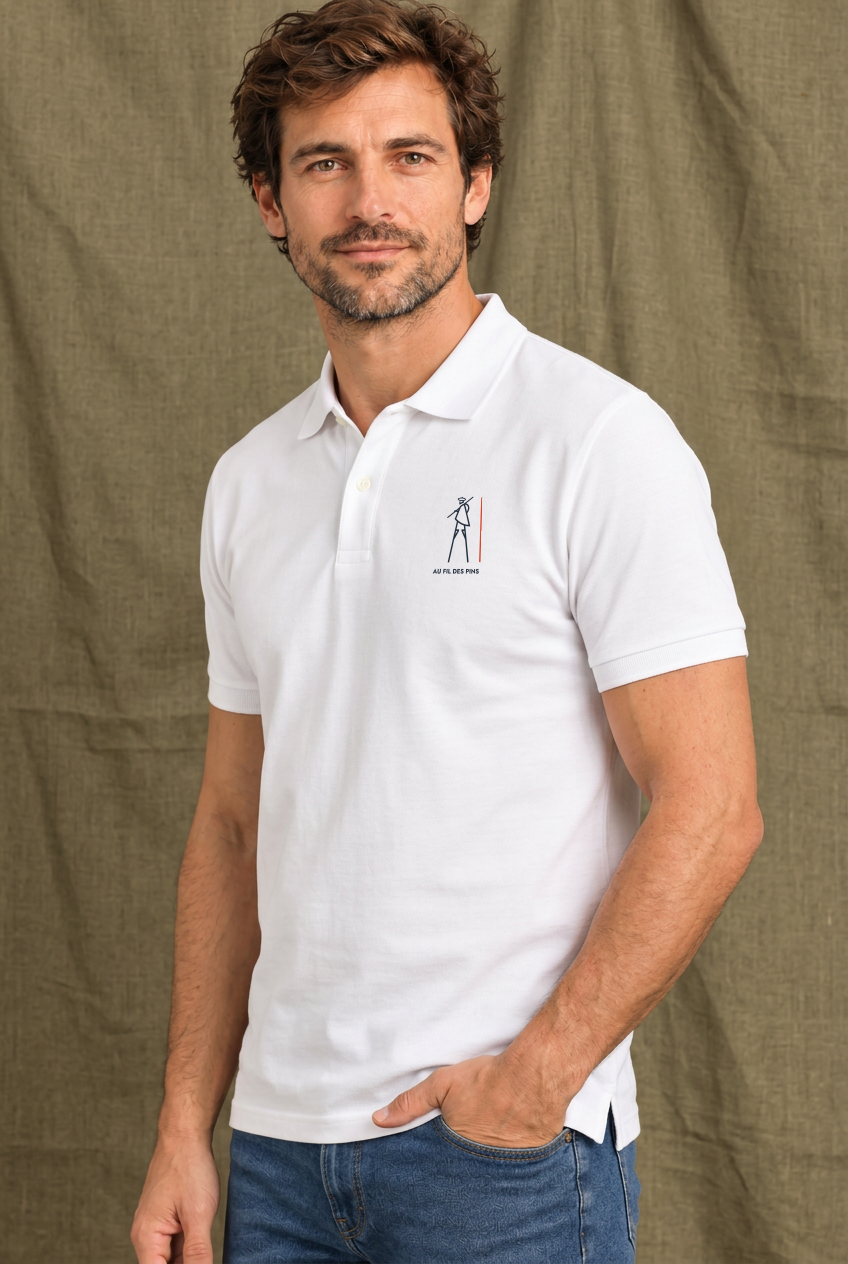 Polo homme l'Echassier landais