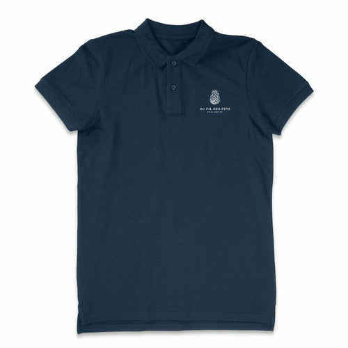 Polo homme Pomme de pin - Au Fil des Pins