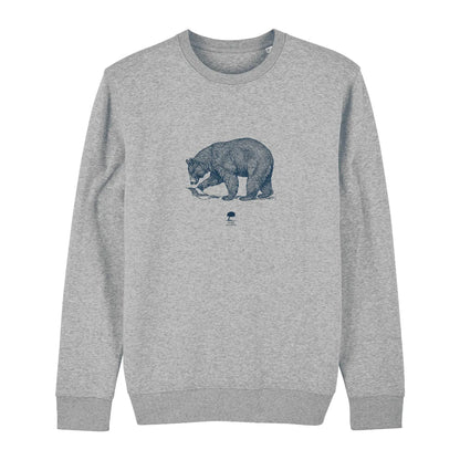 Sweat Ours éco-responsable - Au Fil des Pins