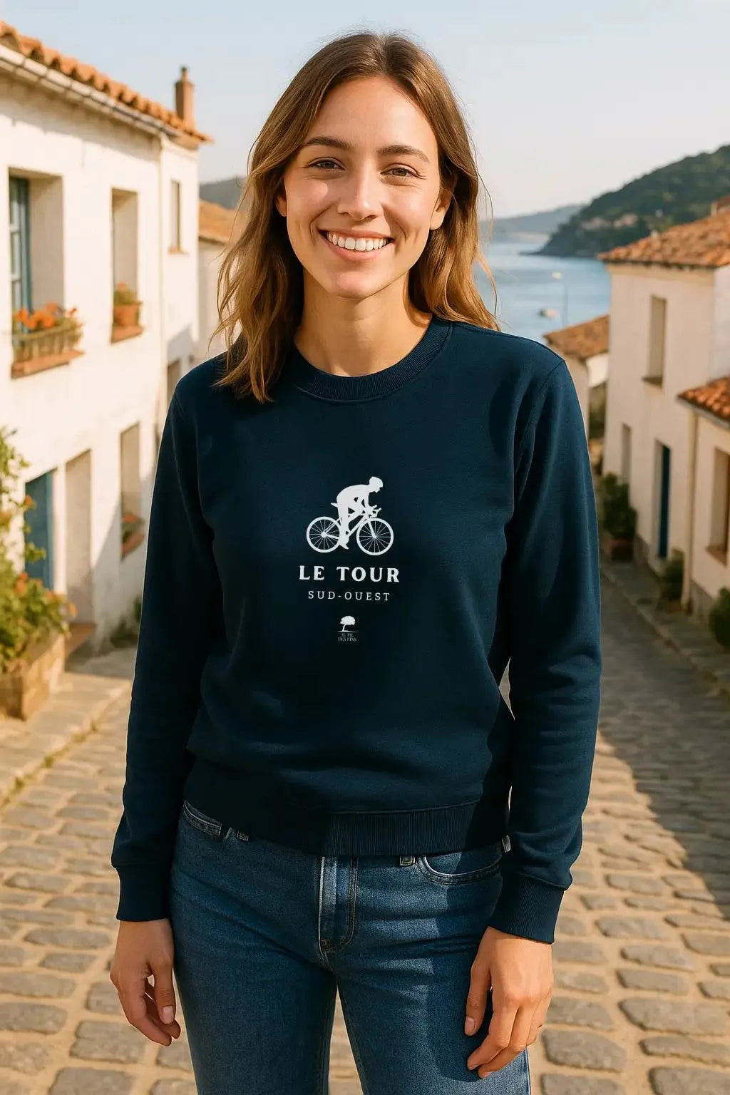 Sweat éco-responsable le tour - Au Fil des Pins
