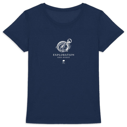 Tee-shirt éco-responsable femme Exploration - Au Fil des Pins - 