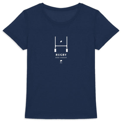 Tee-shirt éco-responsable femme Rugby - Au Fil des Pins - 