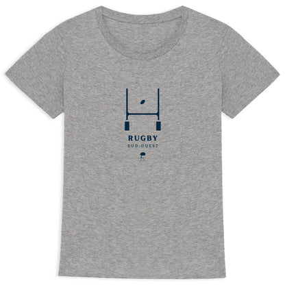 Tee-shirt éco-responsable femme Rugby - Au Fil des Pins - 