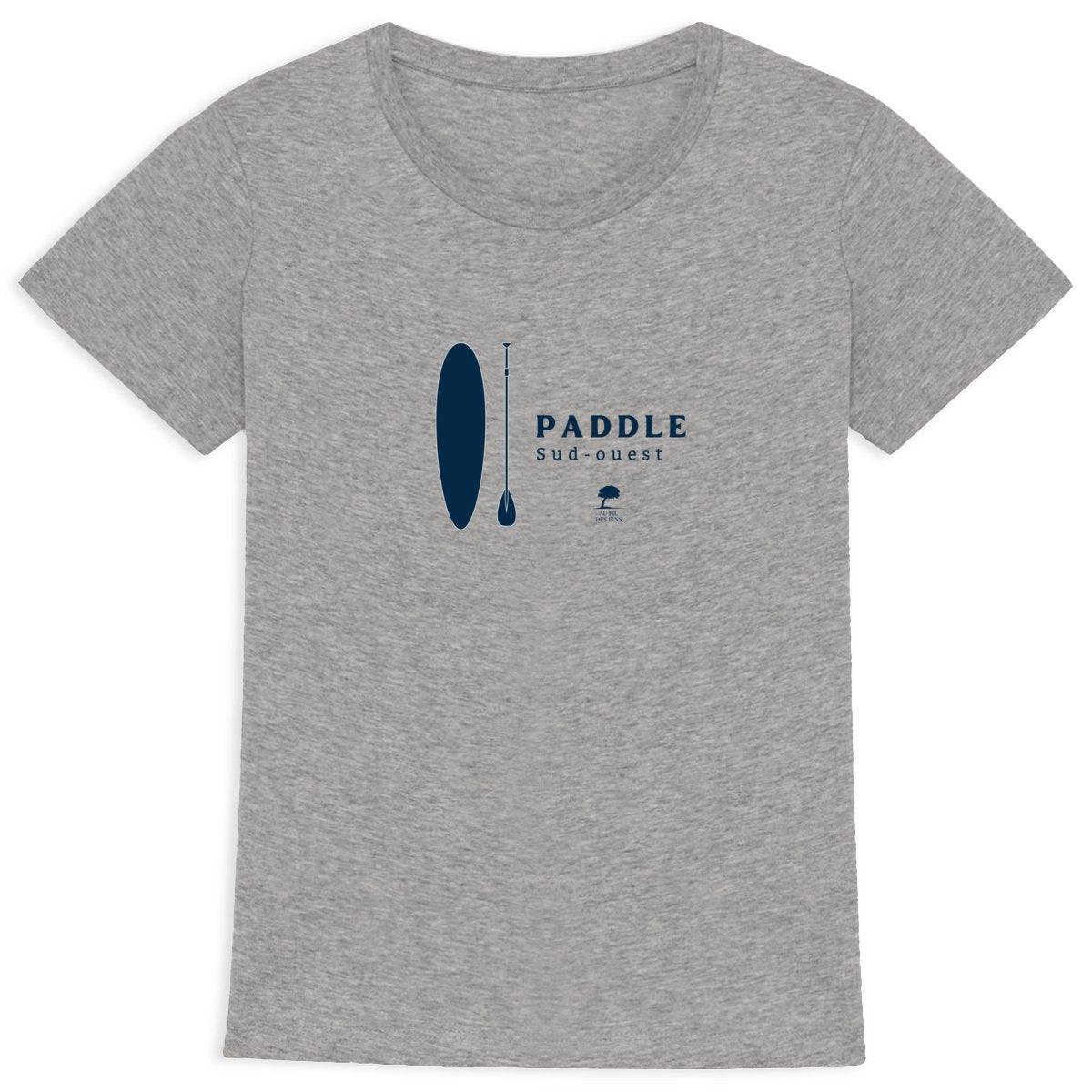 Tee-shirt femme Coton bio Paddle - Au Fil des Pins - 