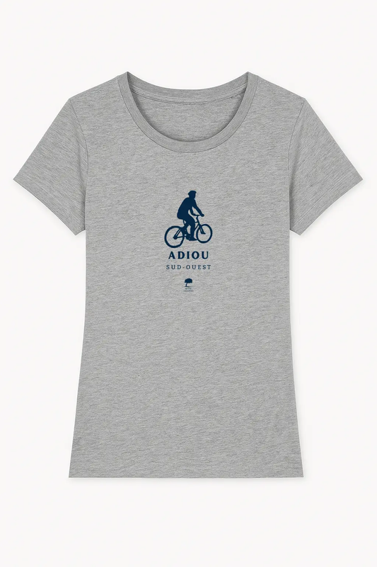 Tee-shirt Femme Cycliste Landais – Coton Bio Éco-Responsable