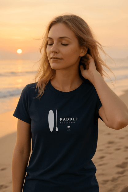 Tee-shirt Femme Éco-Responsable "Paddle"