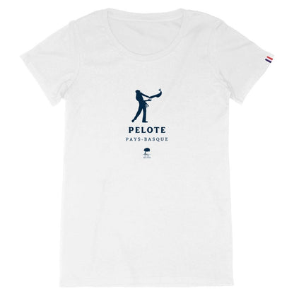 🇫🇷 Tee-shirt français femme Pelote - Au Fil des Pins - 
