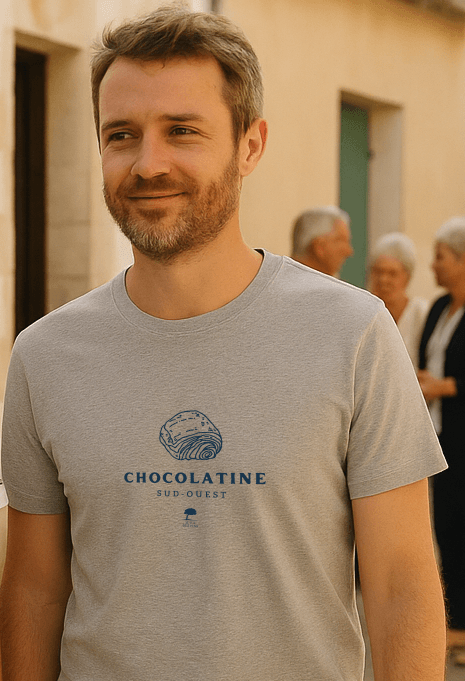 Tee-shirt Chocolatine Homme – Éco-Responsable - Au Fil des Pins