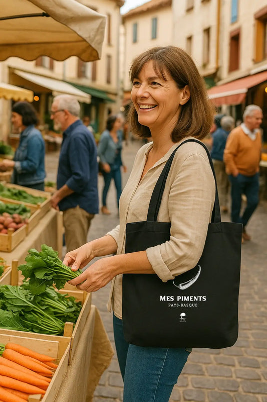 Tote Bag Piments🌶 L'Esprit du Pays Basque