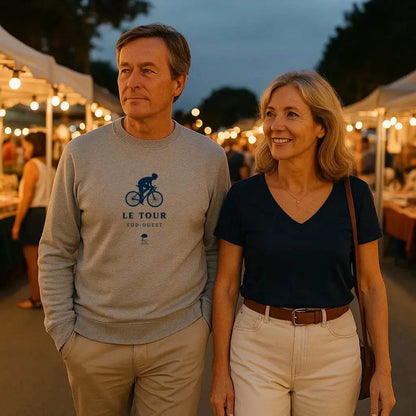 Sweat éco-responsable le tour - Au Fil des Pins