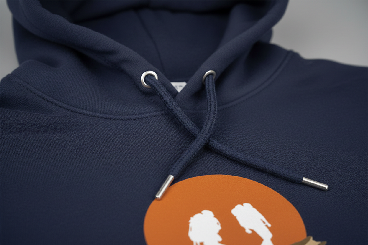 Détail capuche éclairage pro