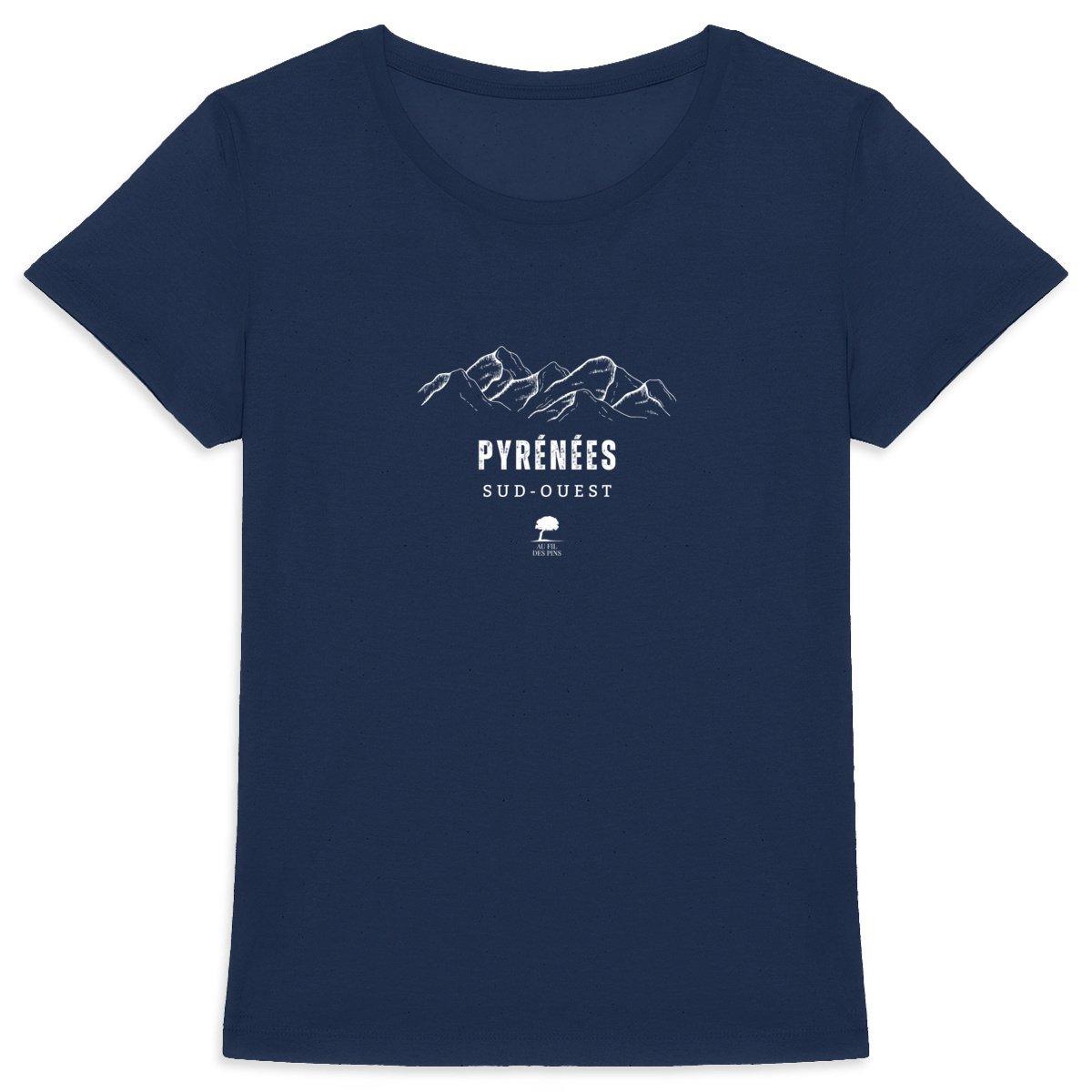 Tee-shirt éco-responsable femme Montagnes