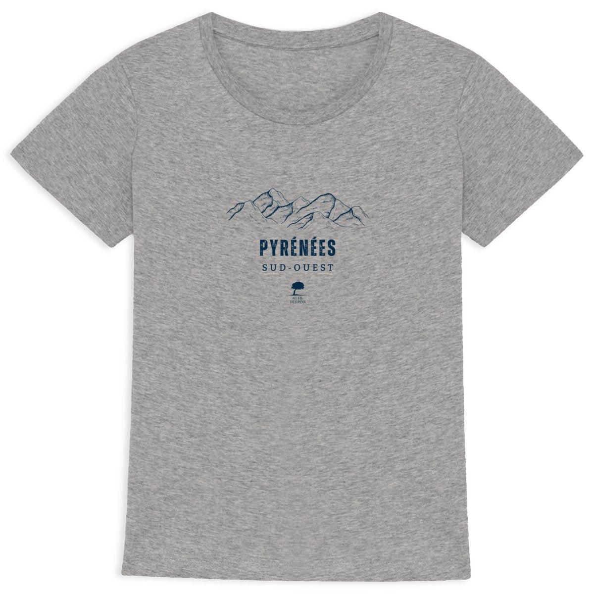 Tee-shirt éco-responsable femme Montagnes