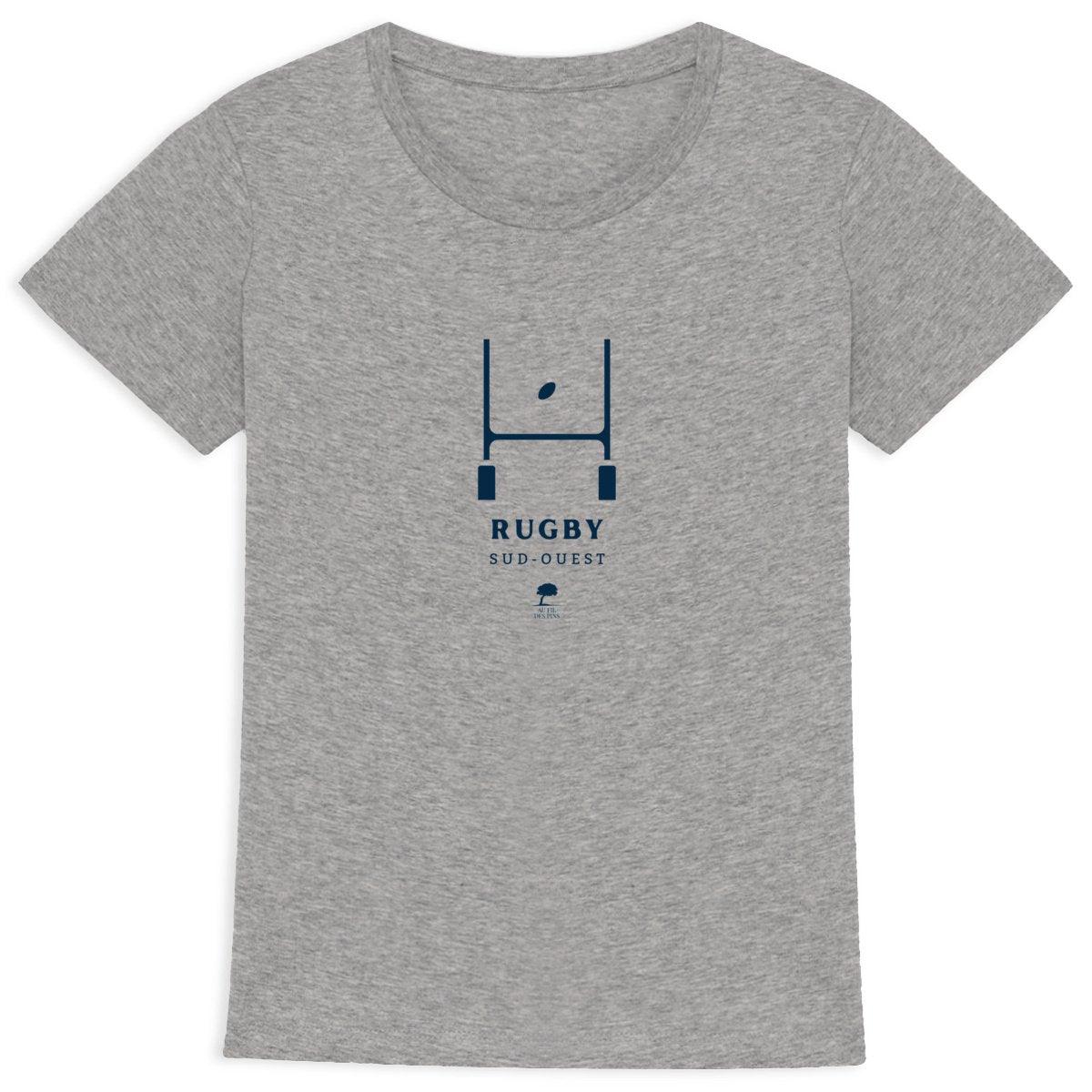 Tee-shirt éco-responsable femme Rugby