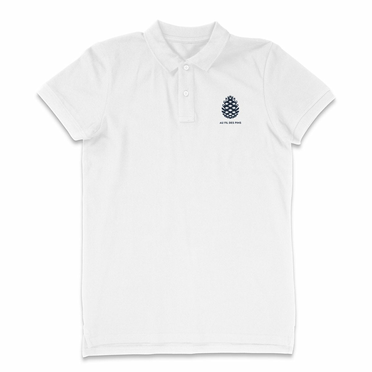 Polo homme Pomme de pin - face_1