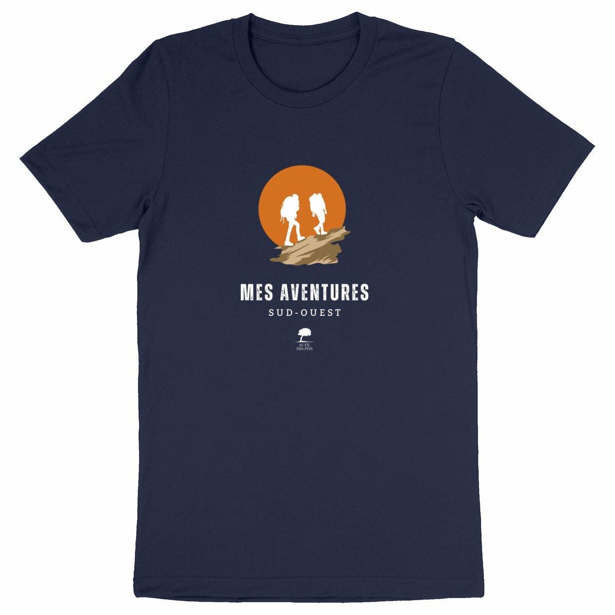 Tee-shirt éco-responsable homme Aventures